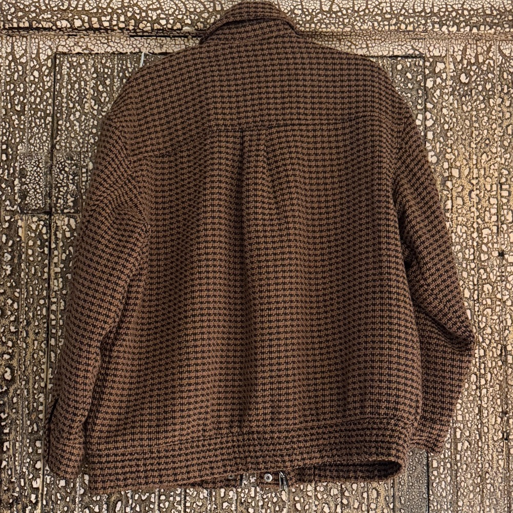 Universal Thread Brown And Black Houndstooth Blaz… - image 6